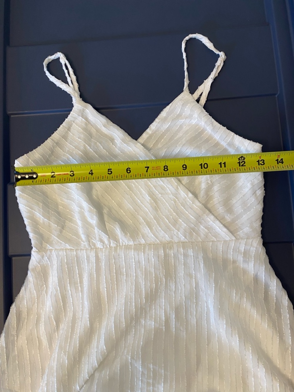 Lulus White Tiered V-Neck Spaghetti Strap Dress - Picture 13 of 13